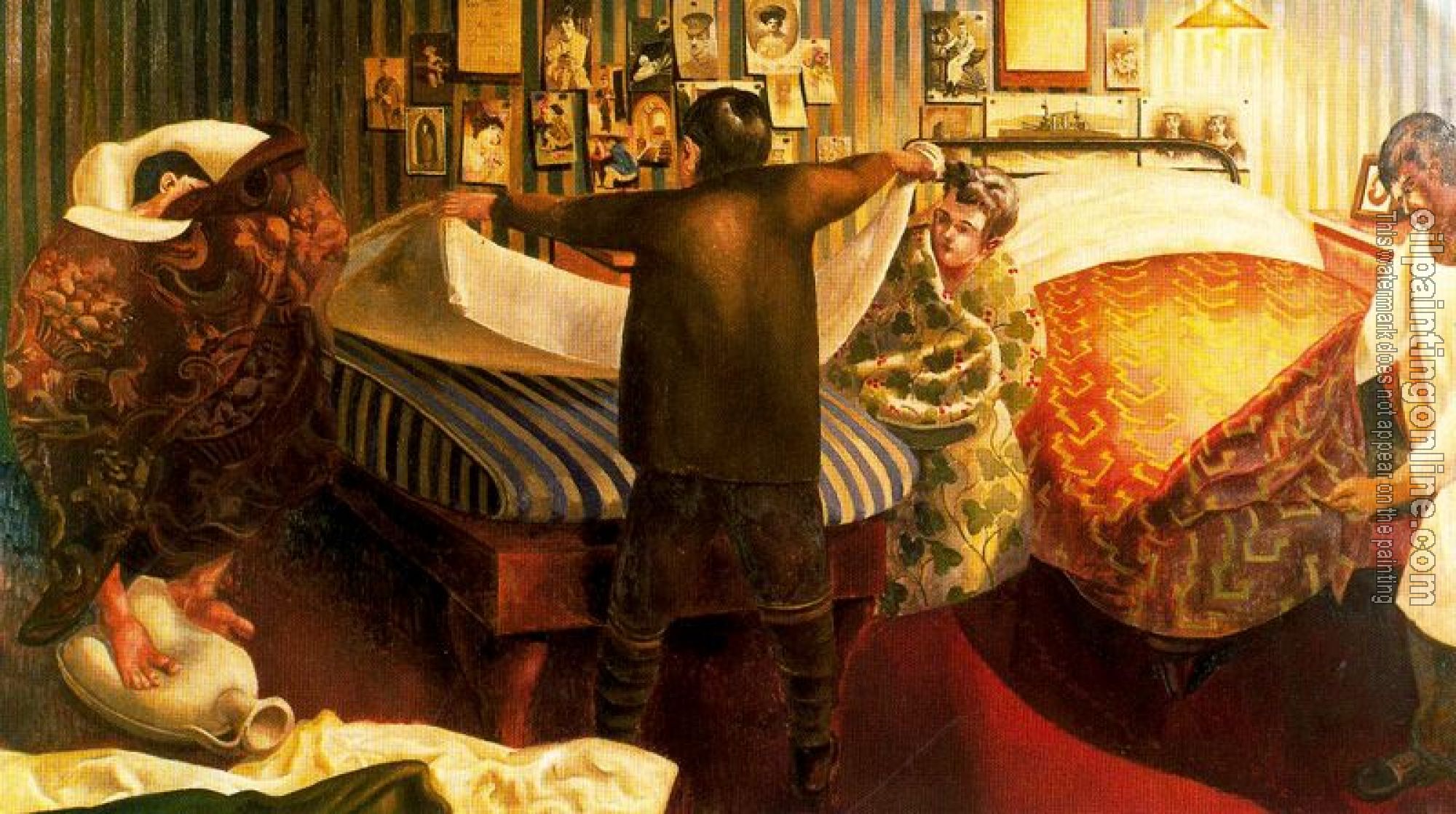 Stanley Spencer - Bed Making